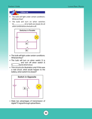 Lesson plans for Physics Grade 9 | PDF
