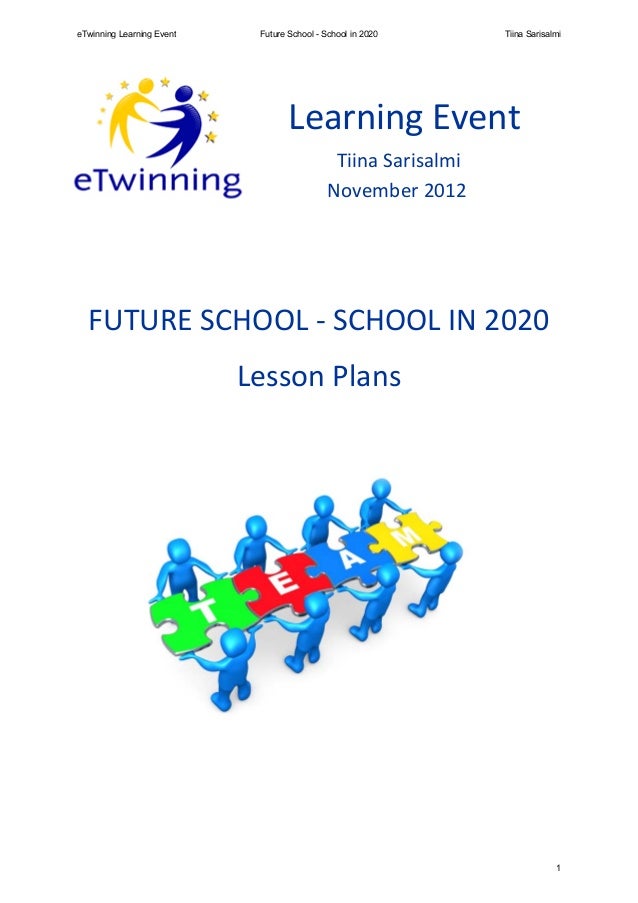 Lesson plans - Future school