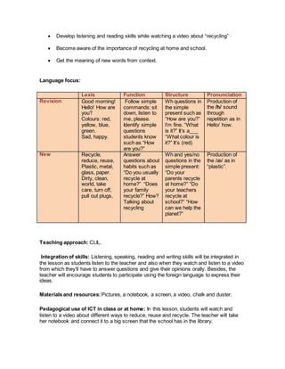 Lesson plan two | PDF