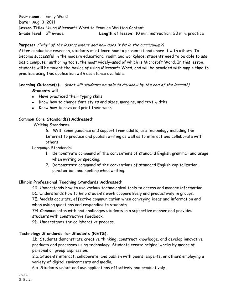 apa format lesson plan pike productoseb co