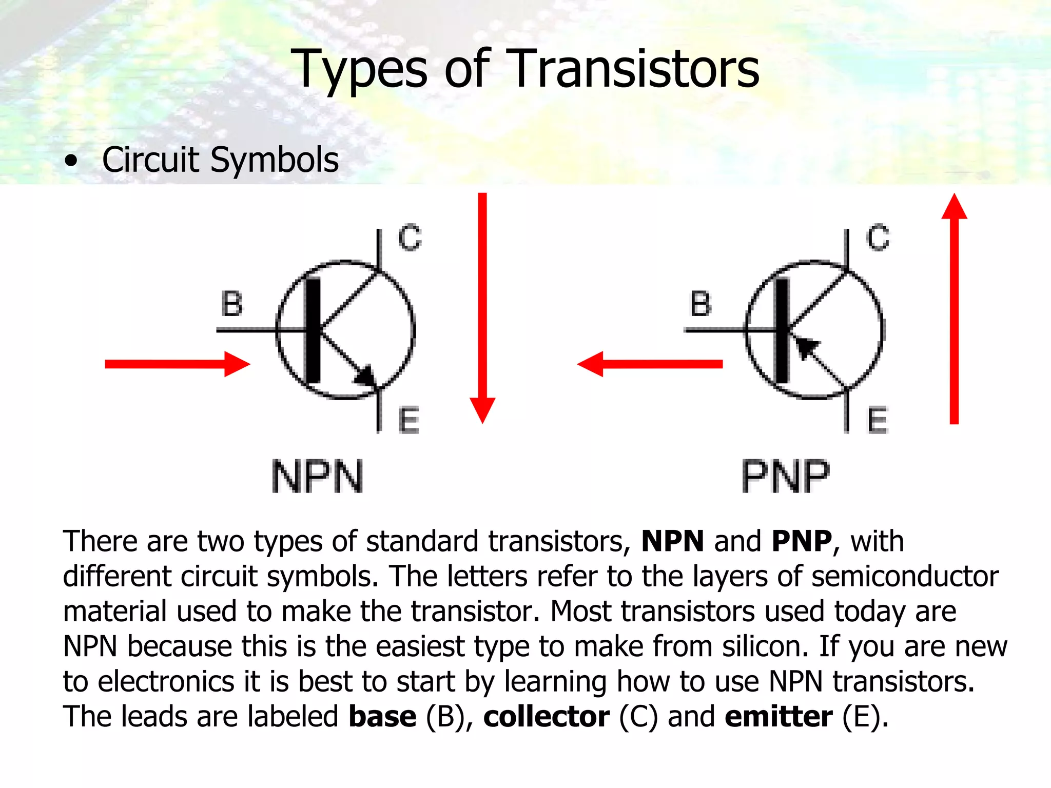 Transistors | PPT