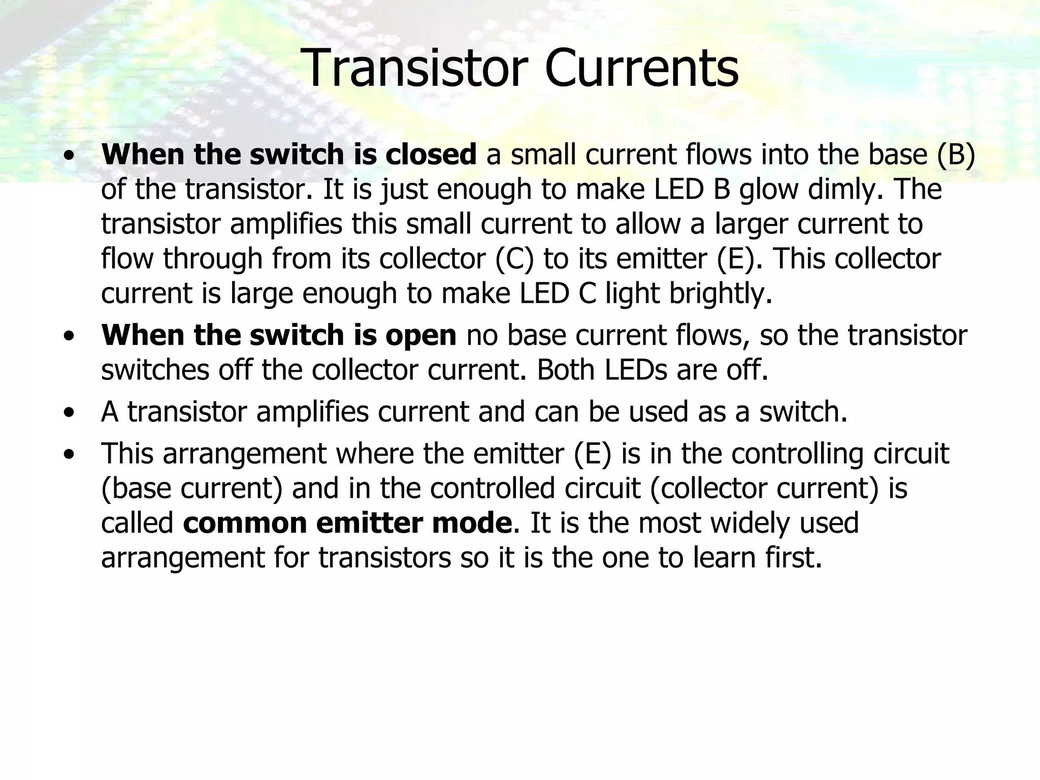 Transistors | PPT
