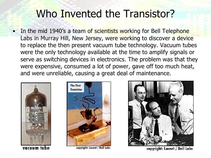 transistor invention
