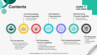 Lesson: Process Capability Index (Cp and Cpk) | PDF