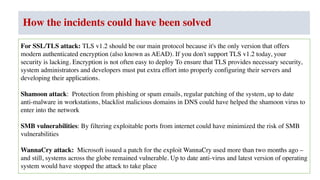 Lessons learned from 2017 cybersecurity incidents, 2018 and beyond | PDF
