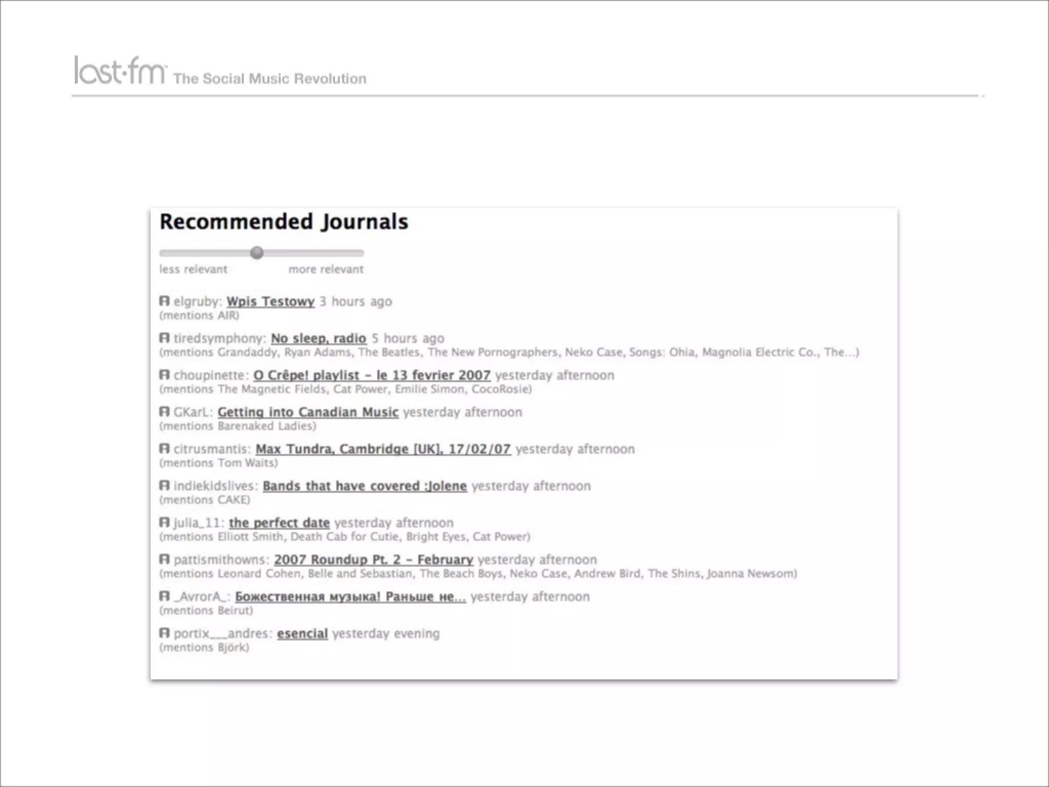 Lessons from Building world's largest social music platform