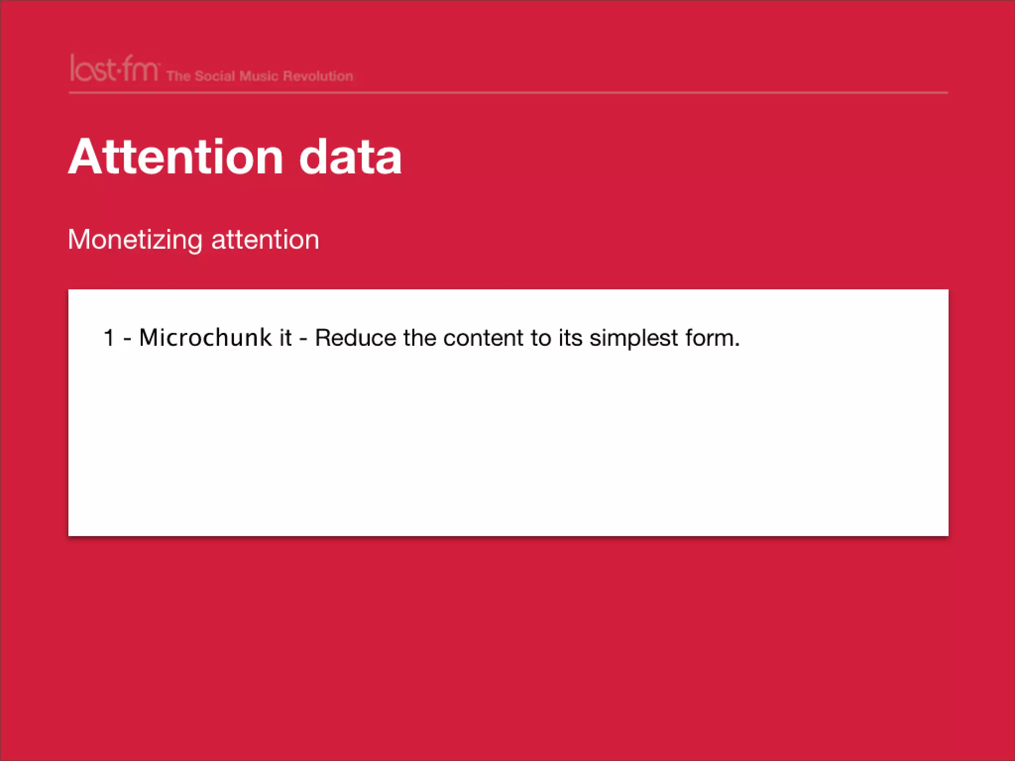 Lessons from Building world's largest social music platform