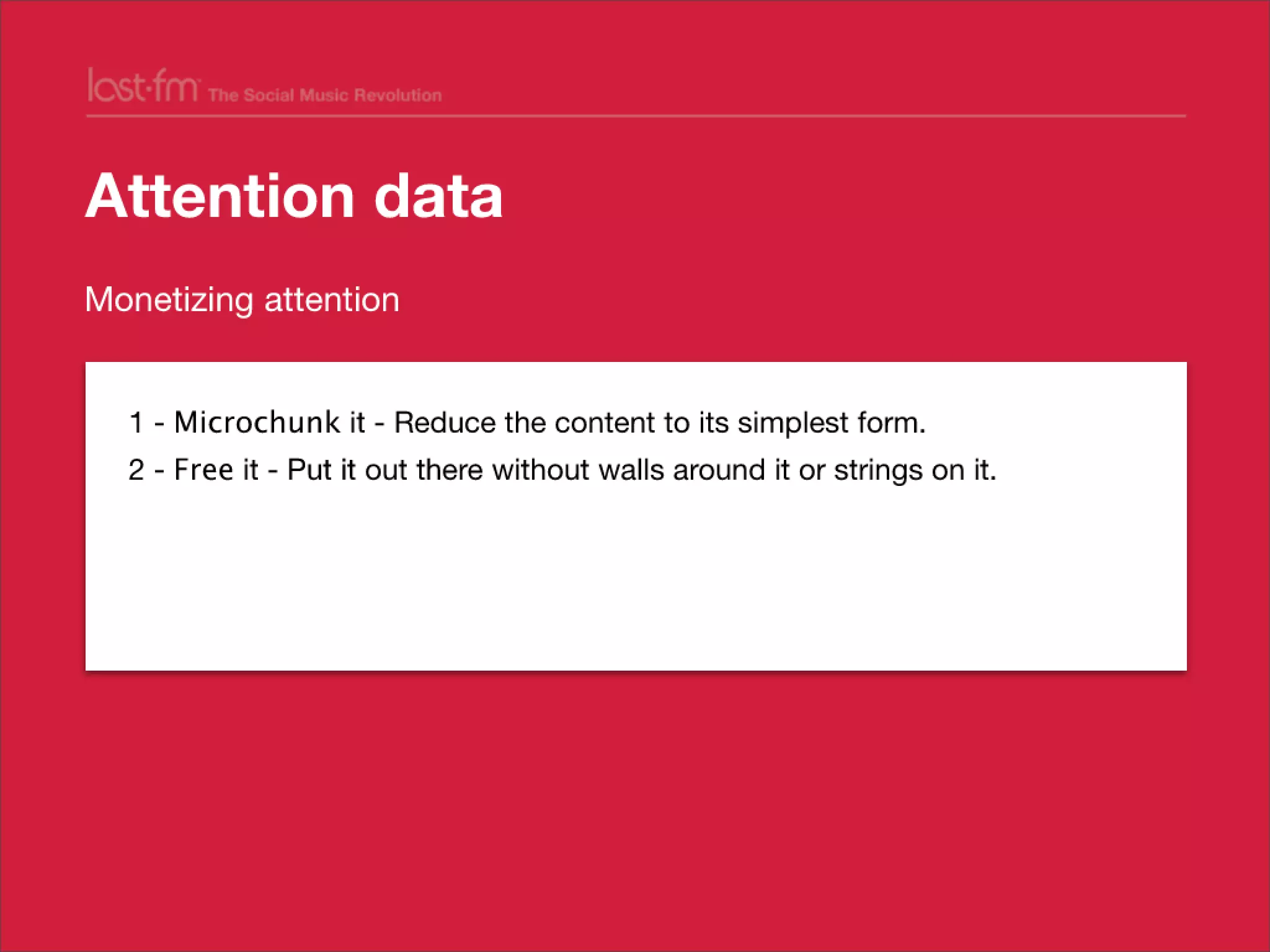 Lessons from Building world's largest social music platform