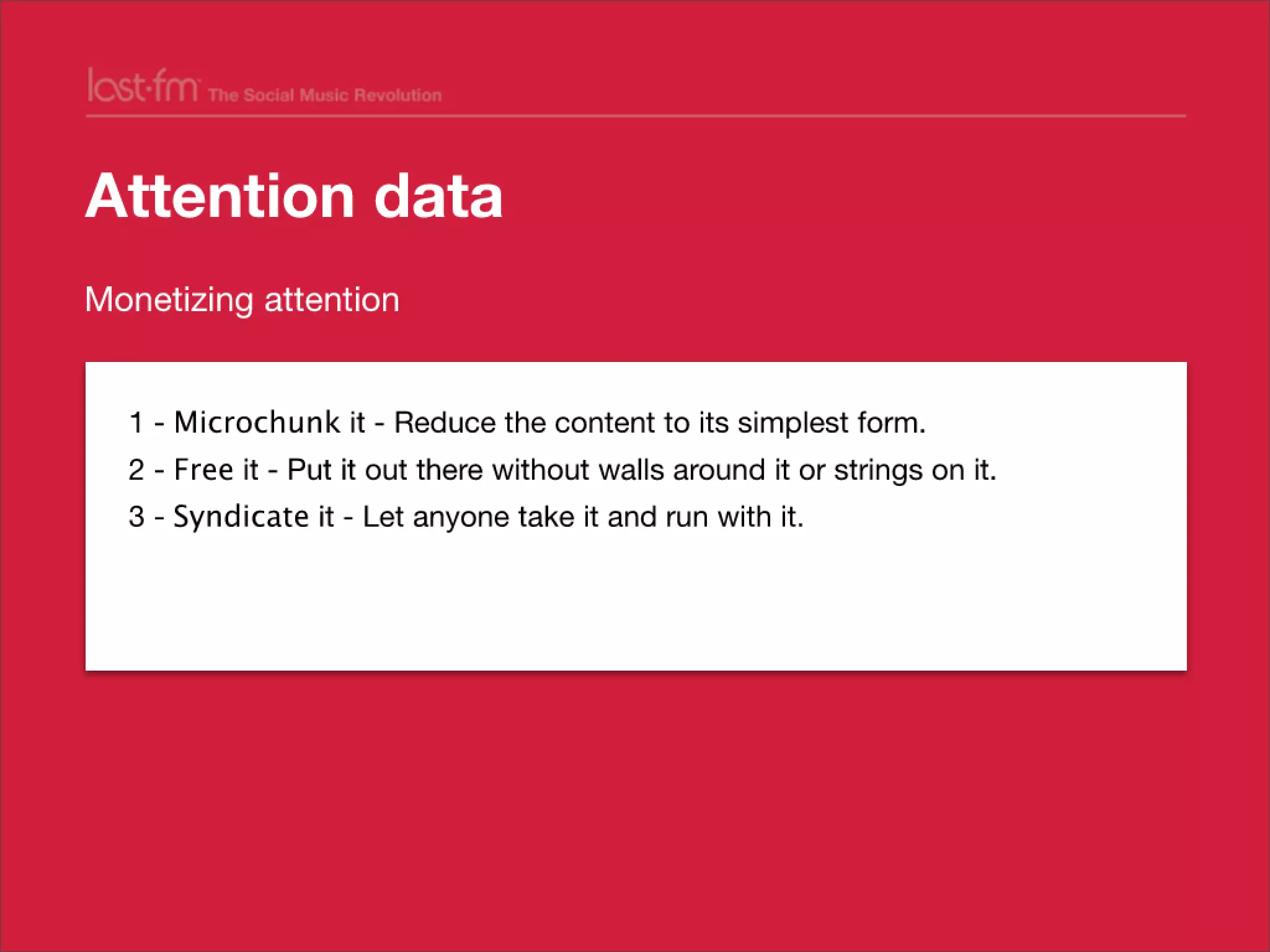 Lessons from Building world's largest social music platform