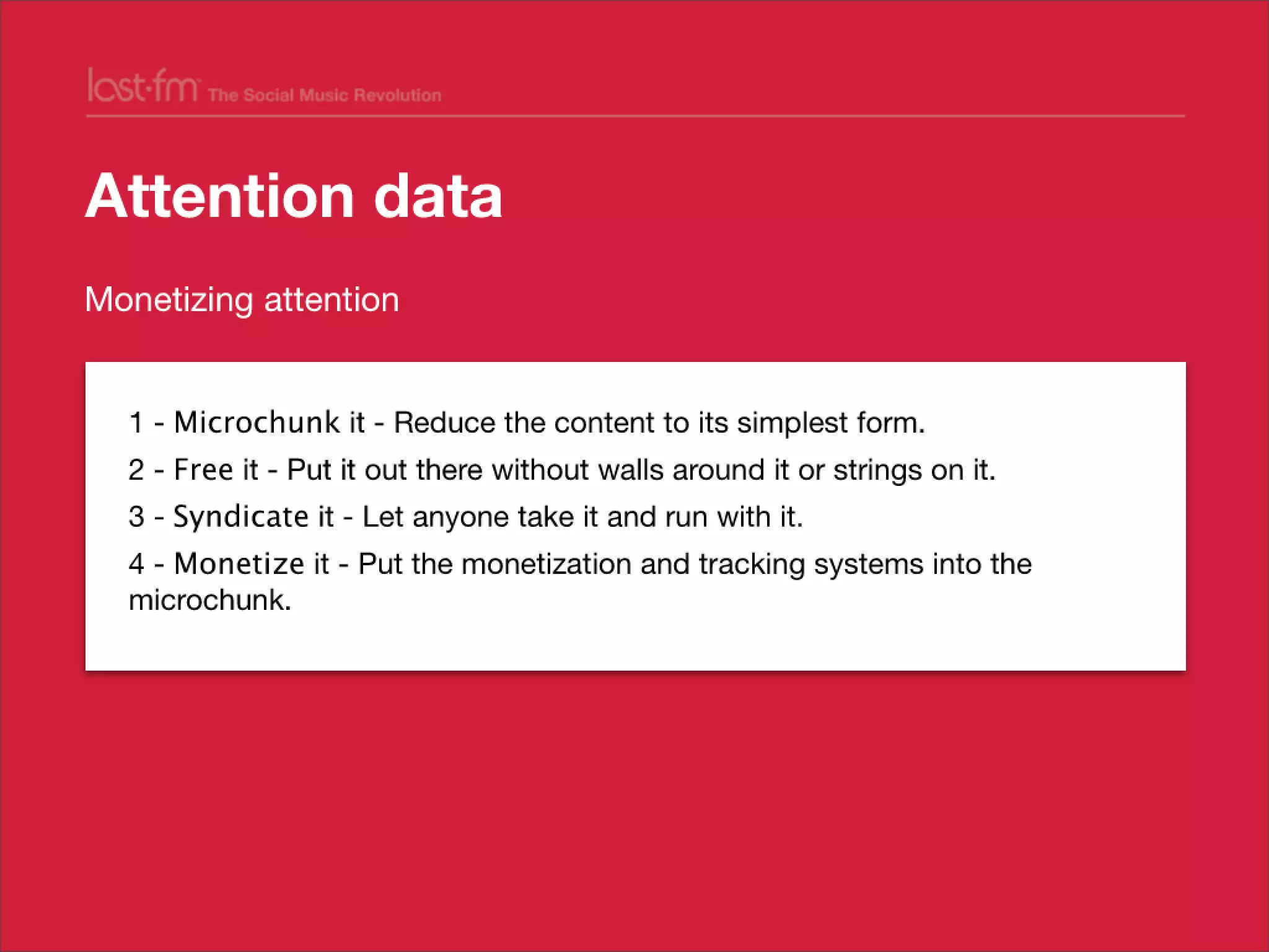 Lessons from Building world's largest social music platform