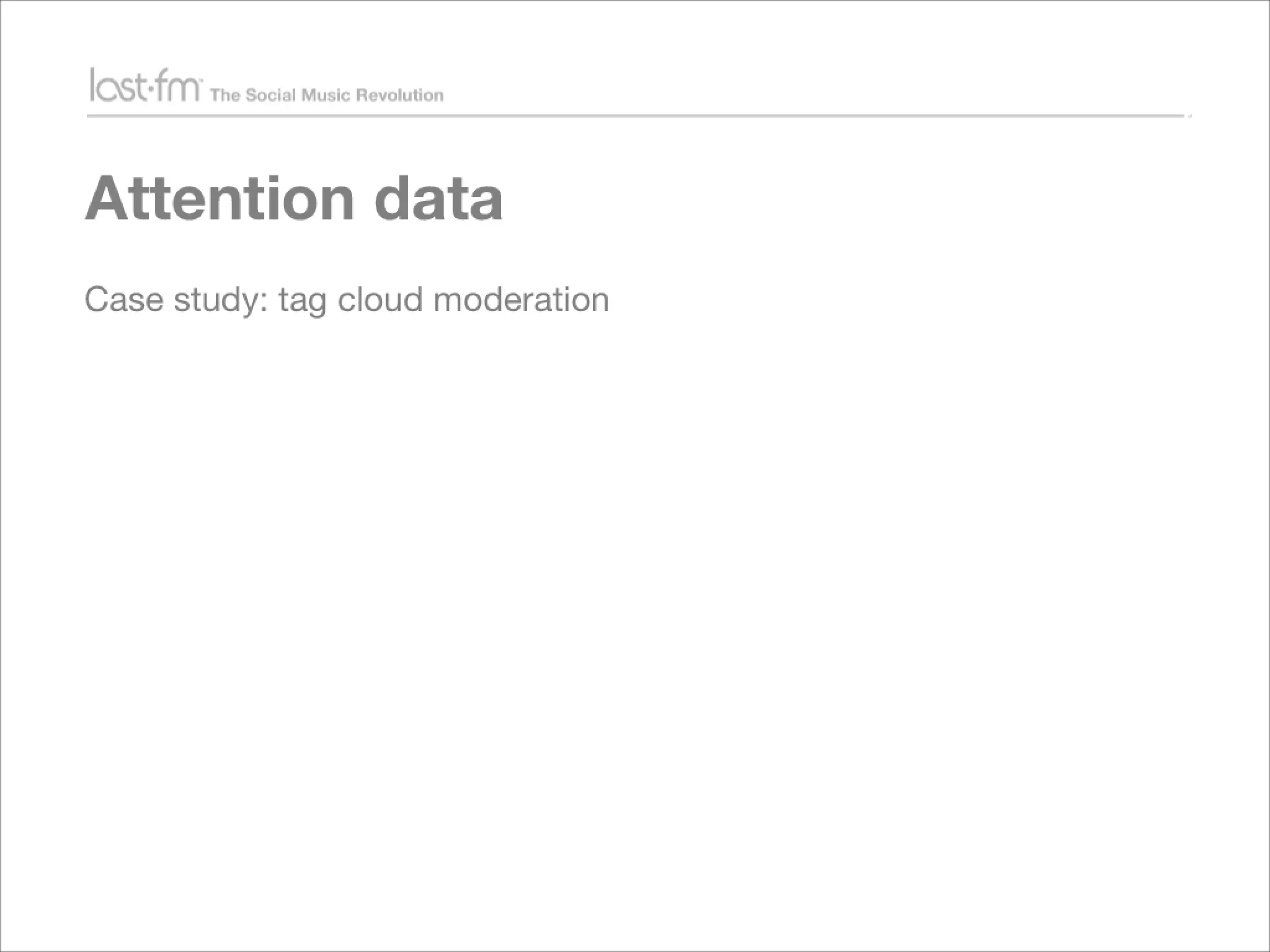 Lessons from Building world's largest social music platform