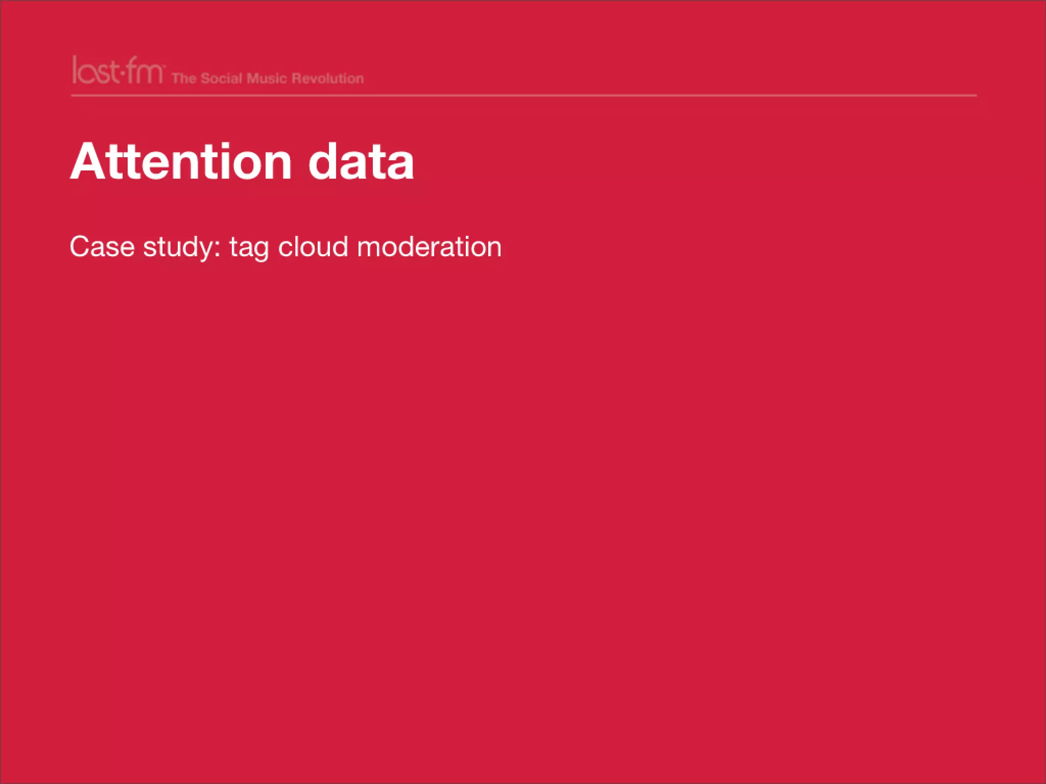 Lessons from Building world's largest social music platform