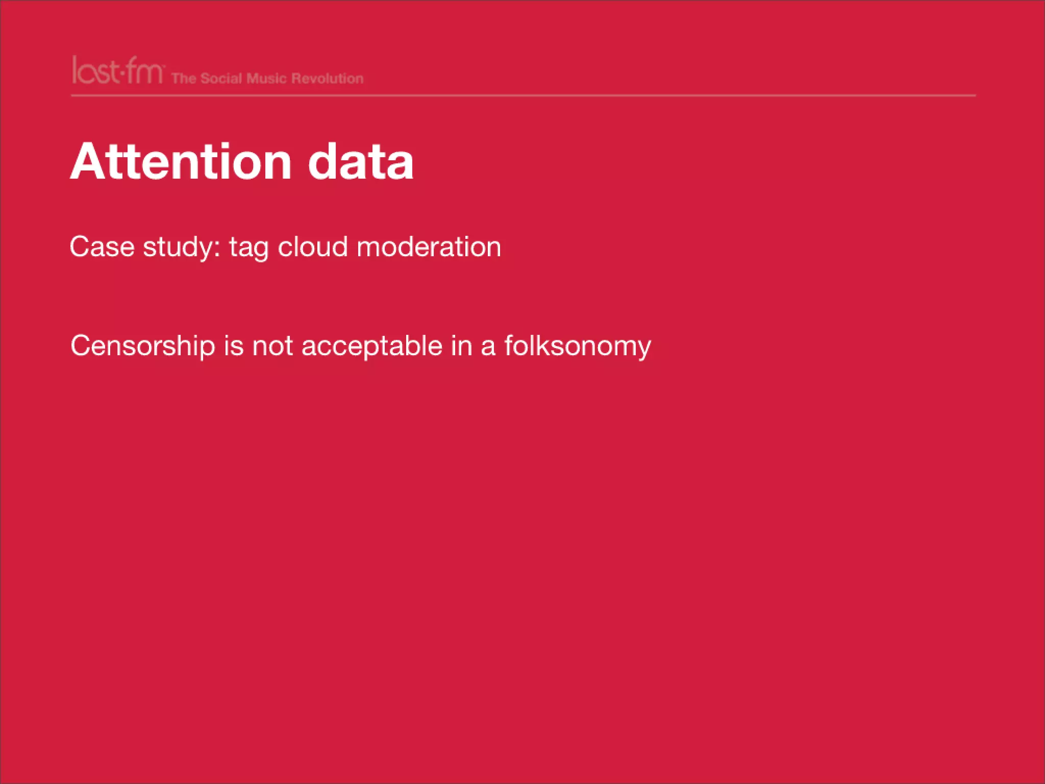 Lessons from Building world's largest social music platform