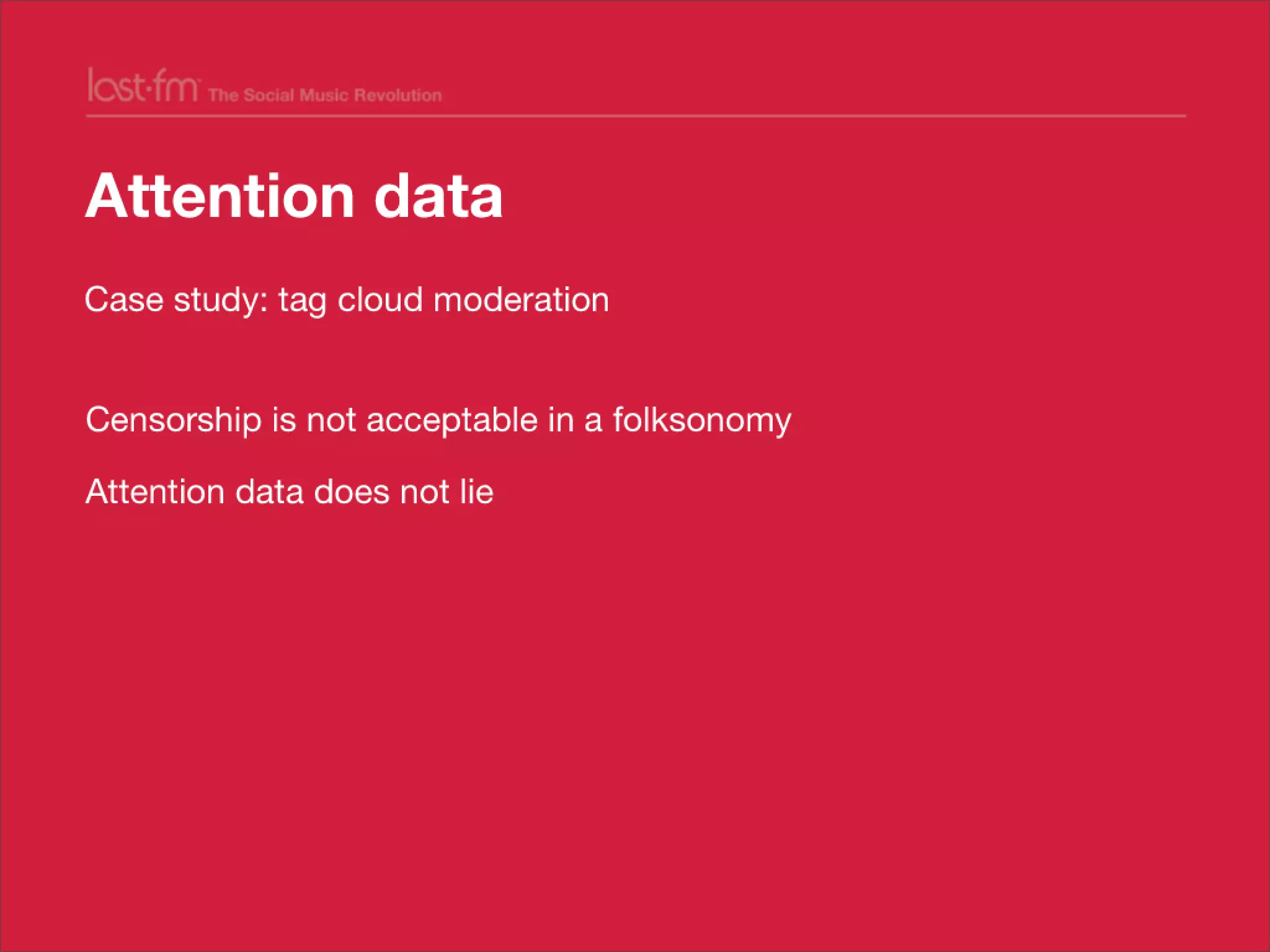 Lessons from Building world's largest social music platform