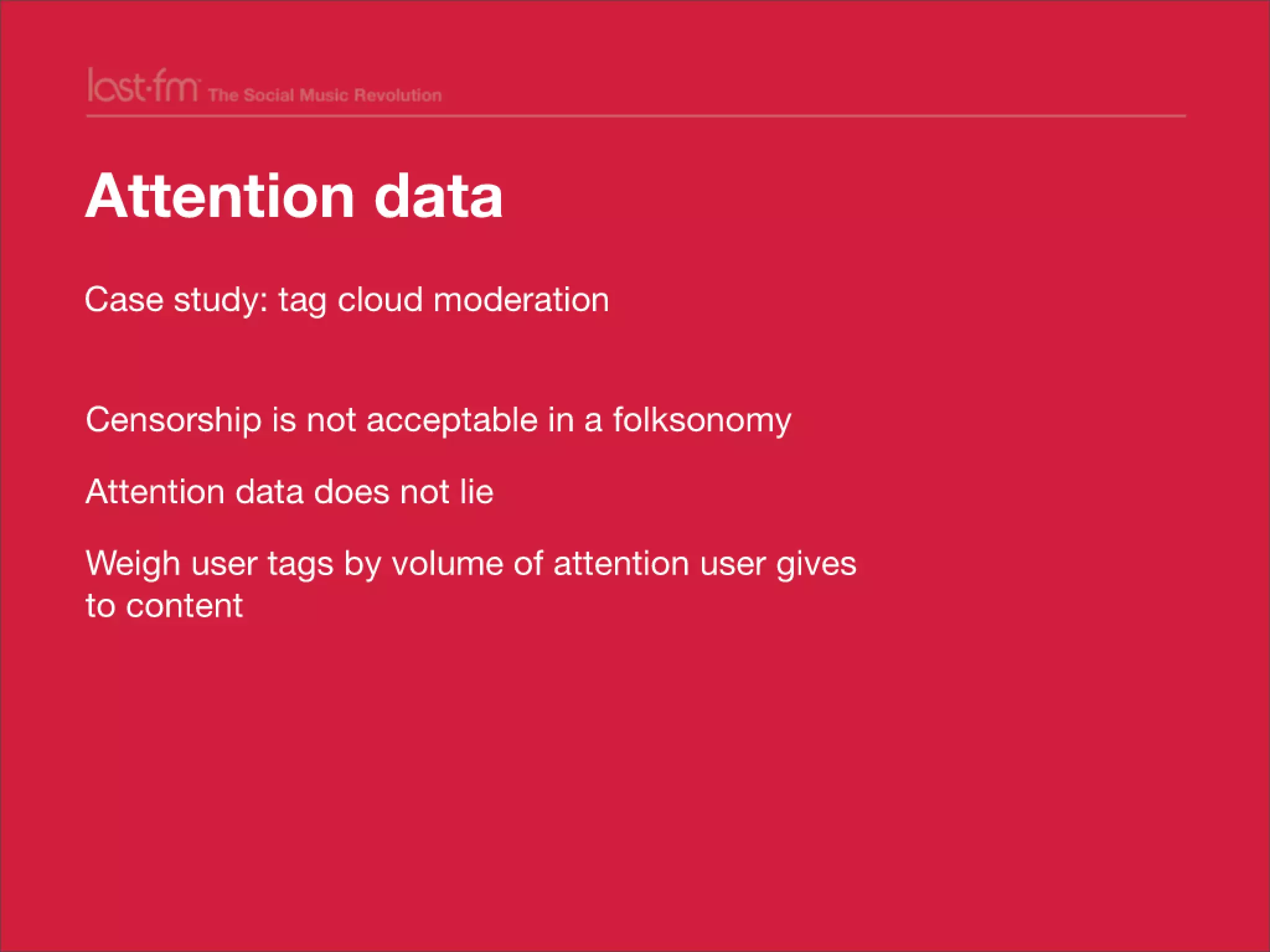Lessons from Building world's largest social music platform