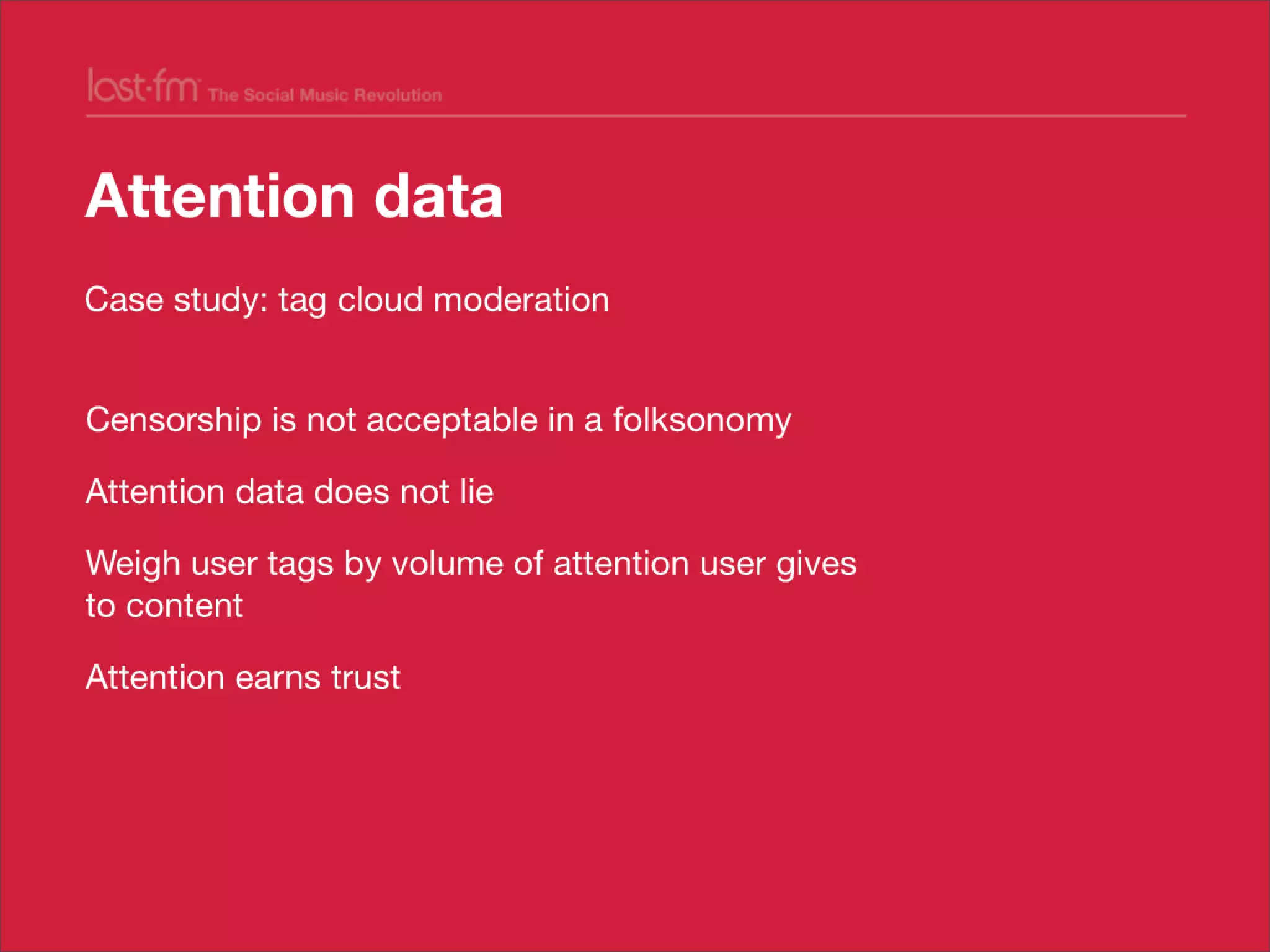 Lessons from Building world's largest social music platform