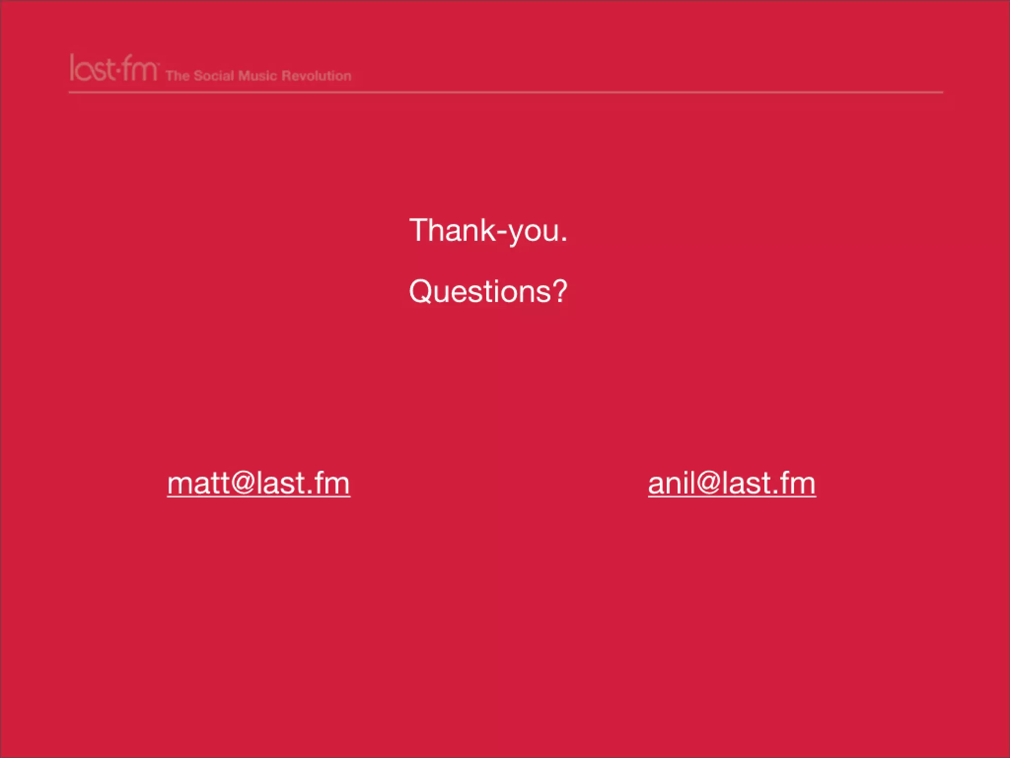 Lessons from Building world's largest social music platform