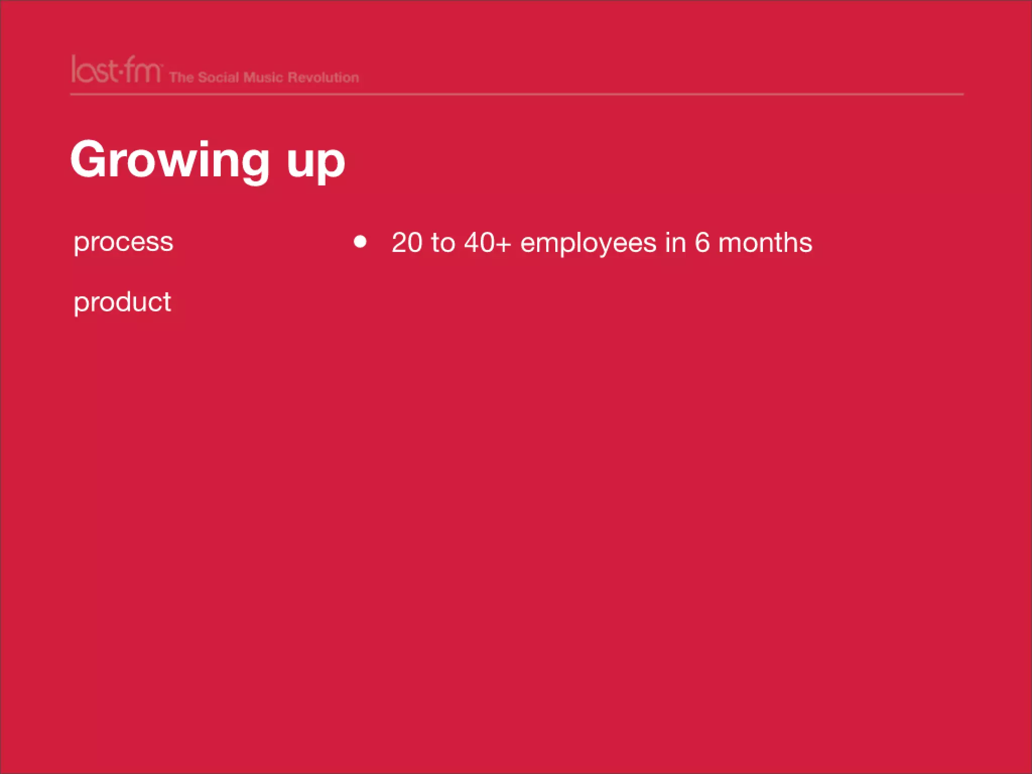 Lessons from Building world's largest social music platform