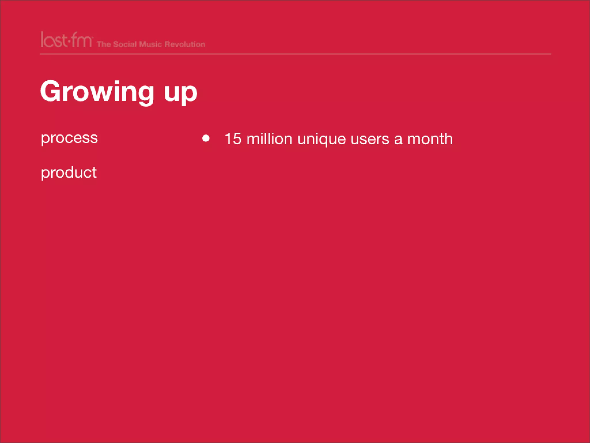 Lessons from Building world's largest social music platform