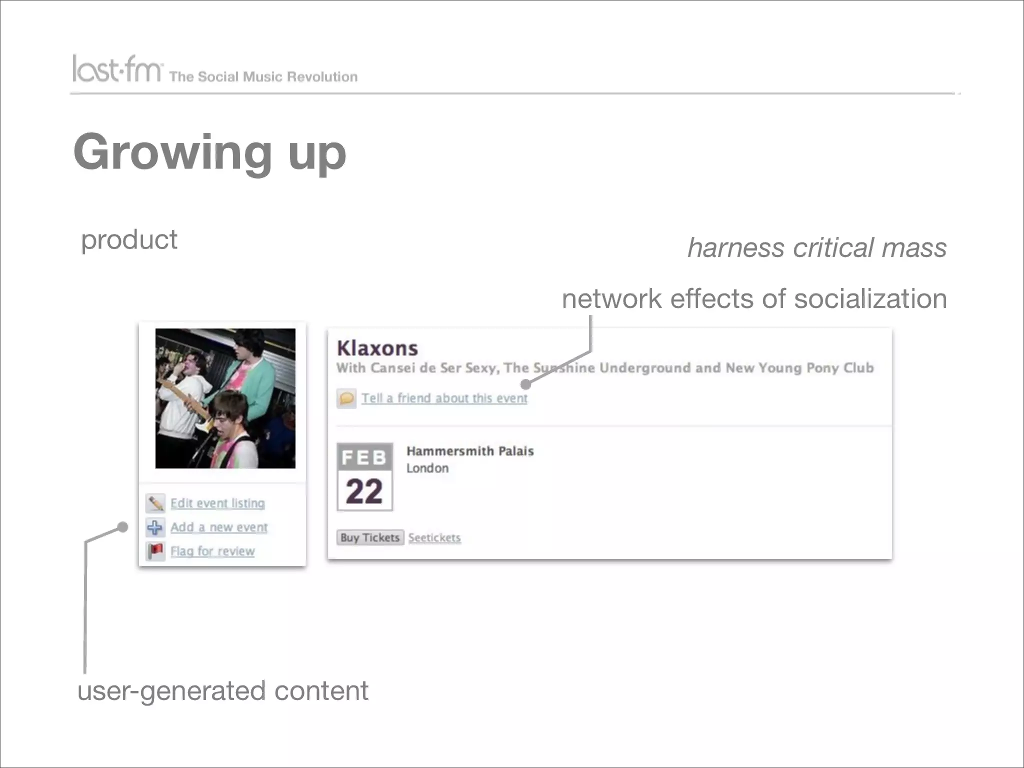 Lessons from Building world's largest social music platform