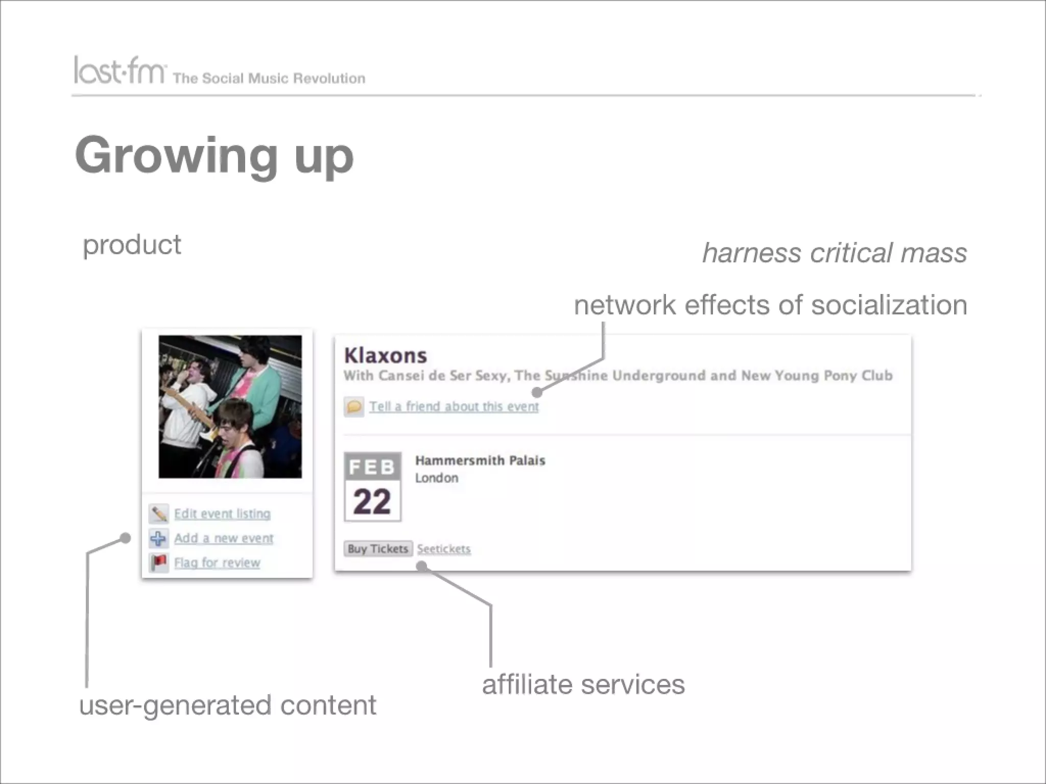 Lessons from Building world's largest social music platform