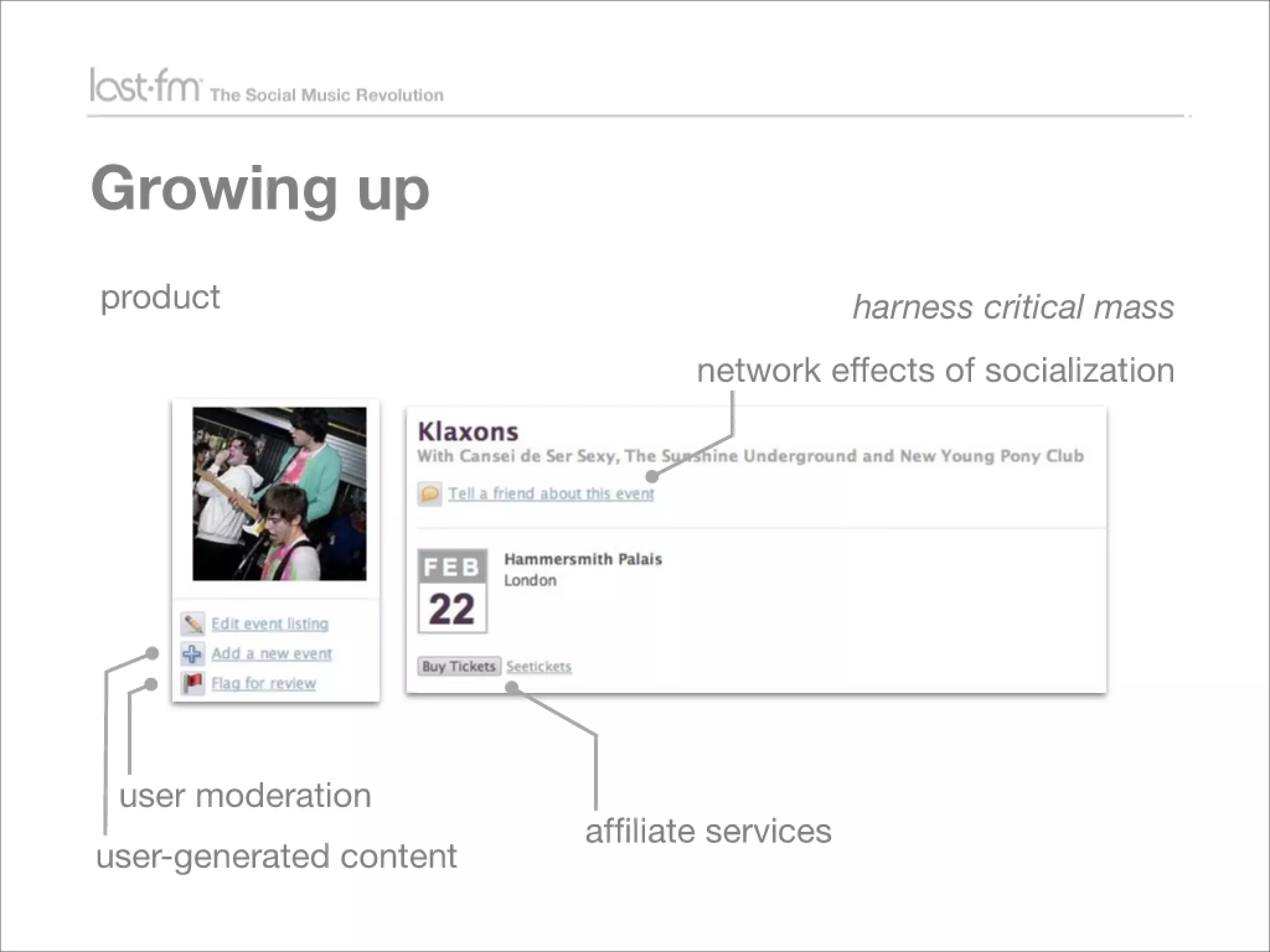 Lessons from Building world's largest social music platform