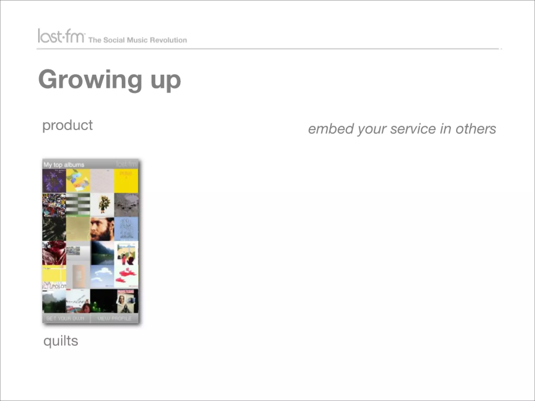Lessons from Building world's largest social music platform