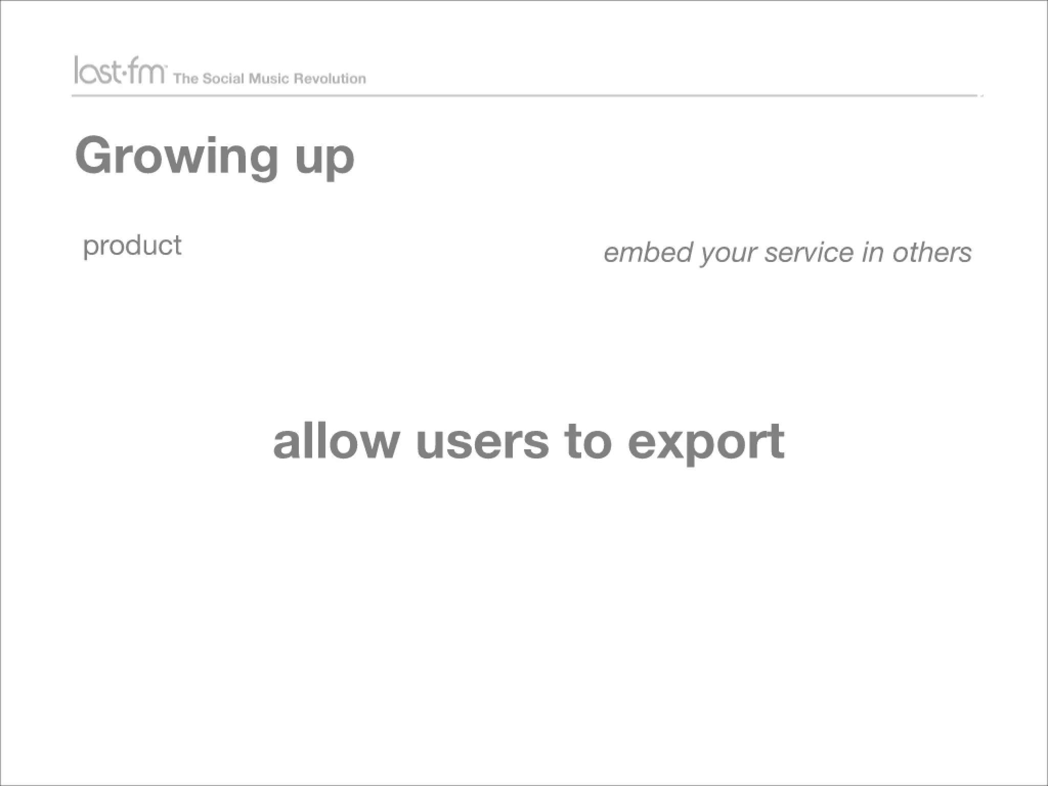 Lessons from Building world's largest social music platform