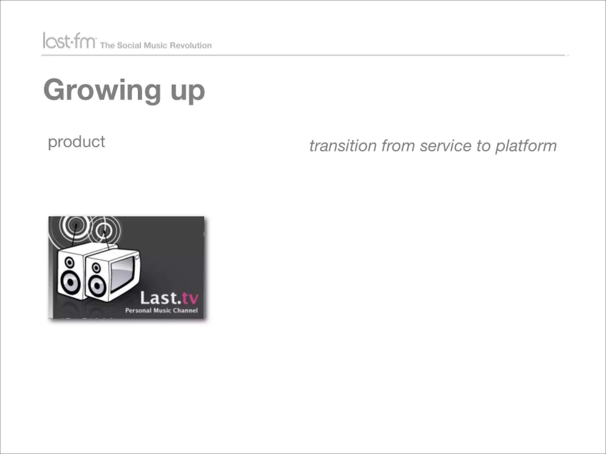 Lessons from Building world's largest social music platform