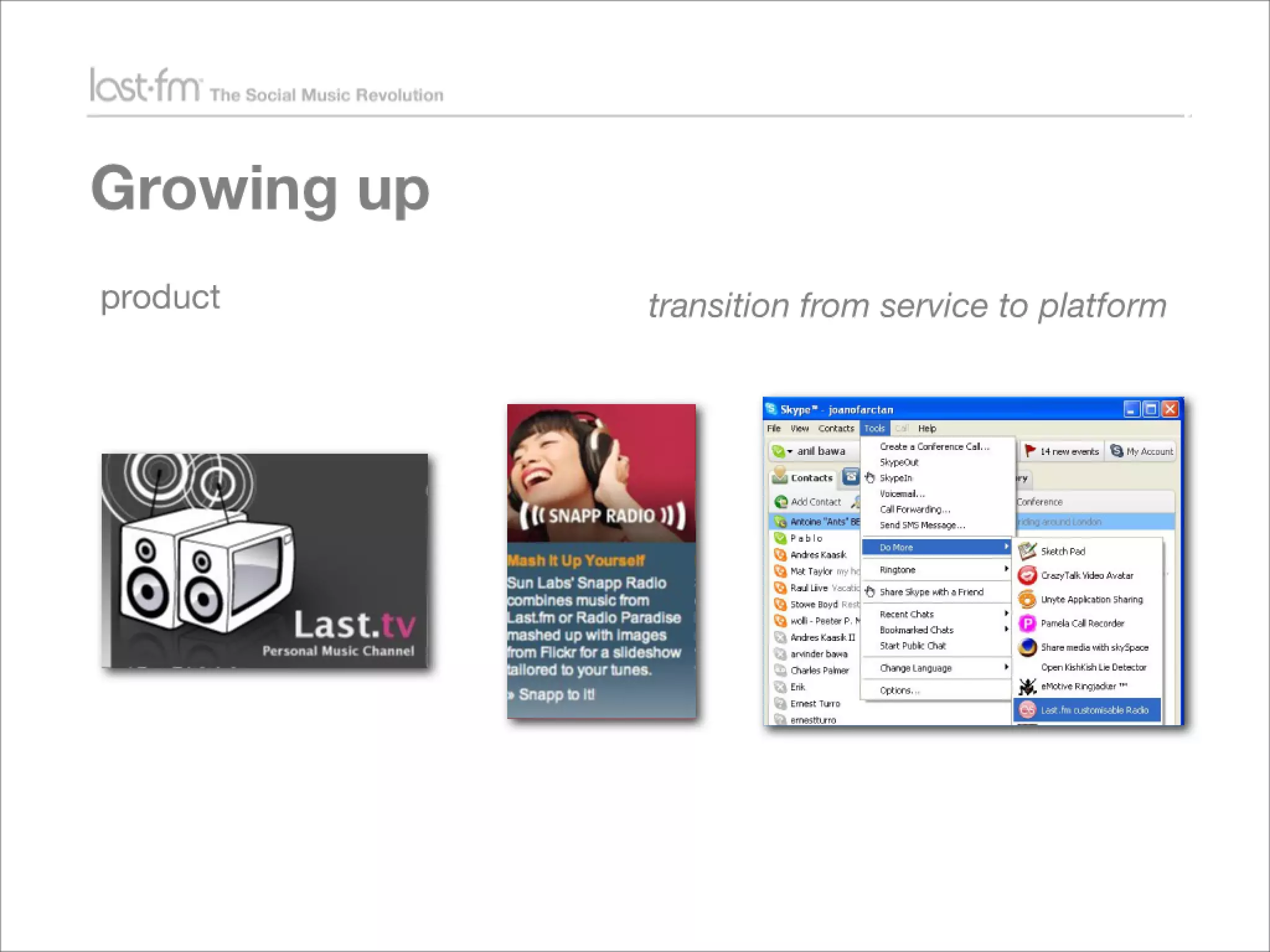 Lessons from Building world's largest social music platform