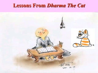 Lessons From  Dharma The Cat 