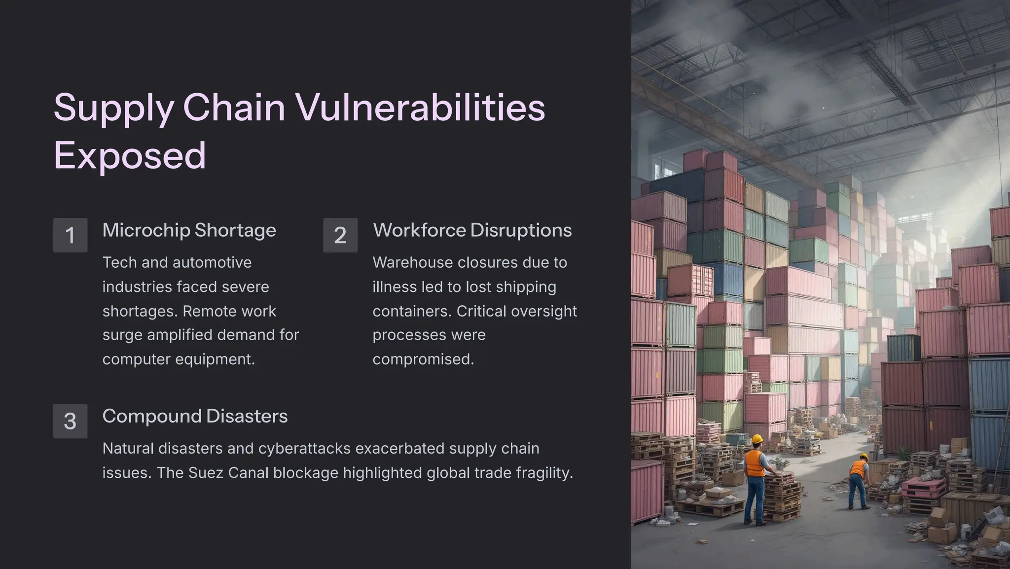 Lessons from the Pandemic Reshaping Supply Chain Resilience | PDF
