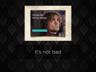 Lessons in Persuasive Language from The Game of Thrones Slide 47