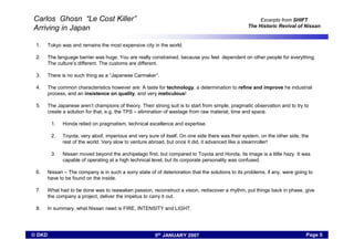 Lessons Learnt From Nissans Historic Revival