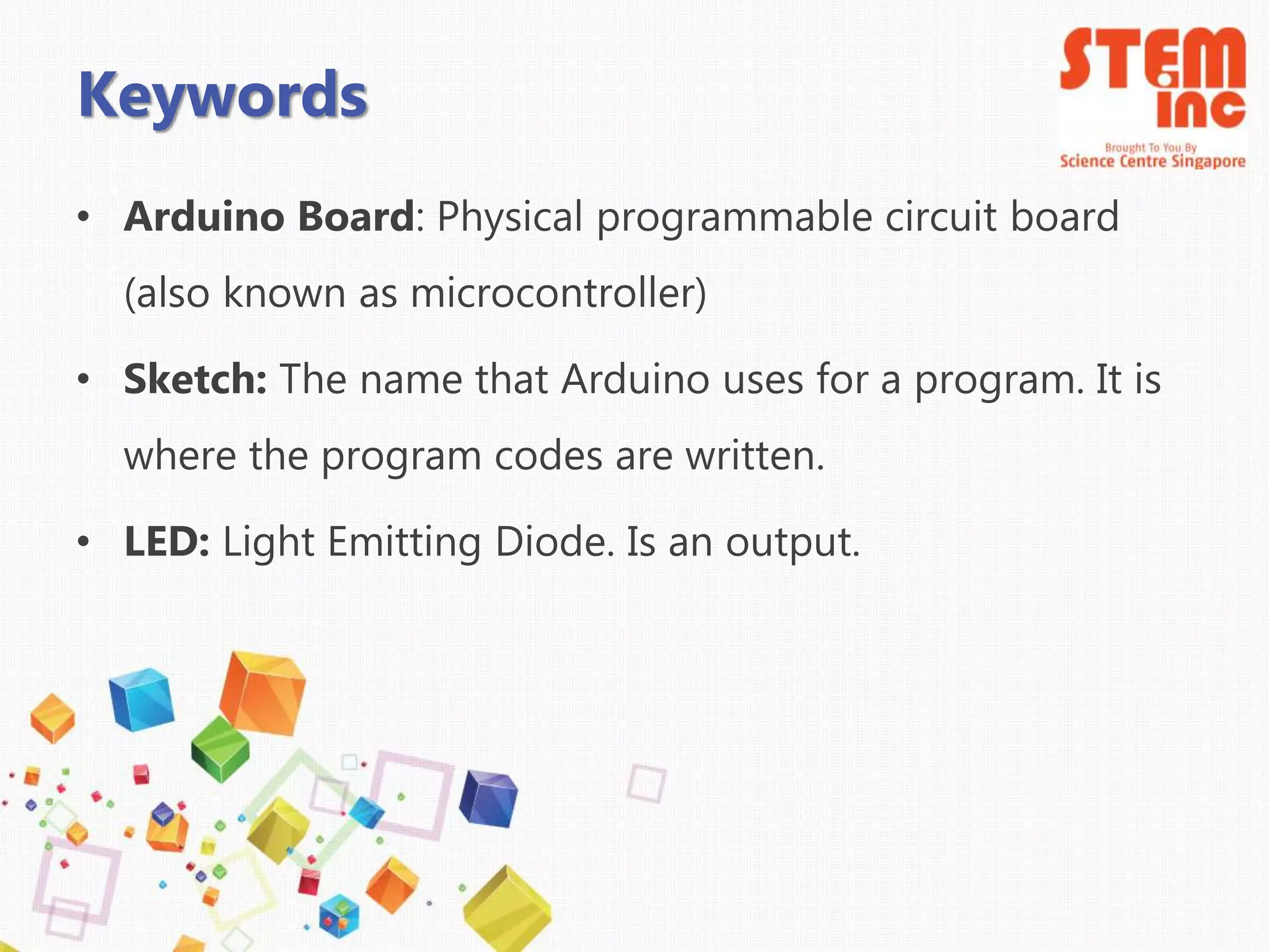 Lesson sample introduction to arduino | PPTX | Programming Languages ...