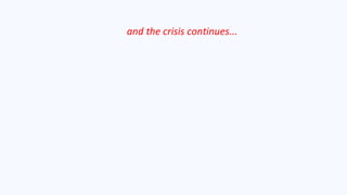 Lessons for a crisis communicator from an industrial catastrophe to a full scale social crisis