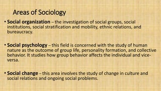 Lessons for sociology 1 | PPT