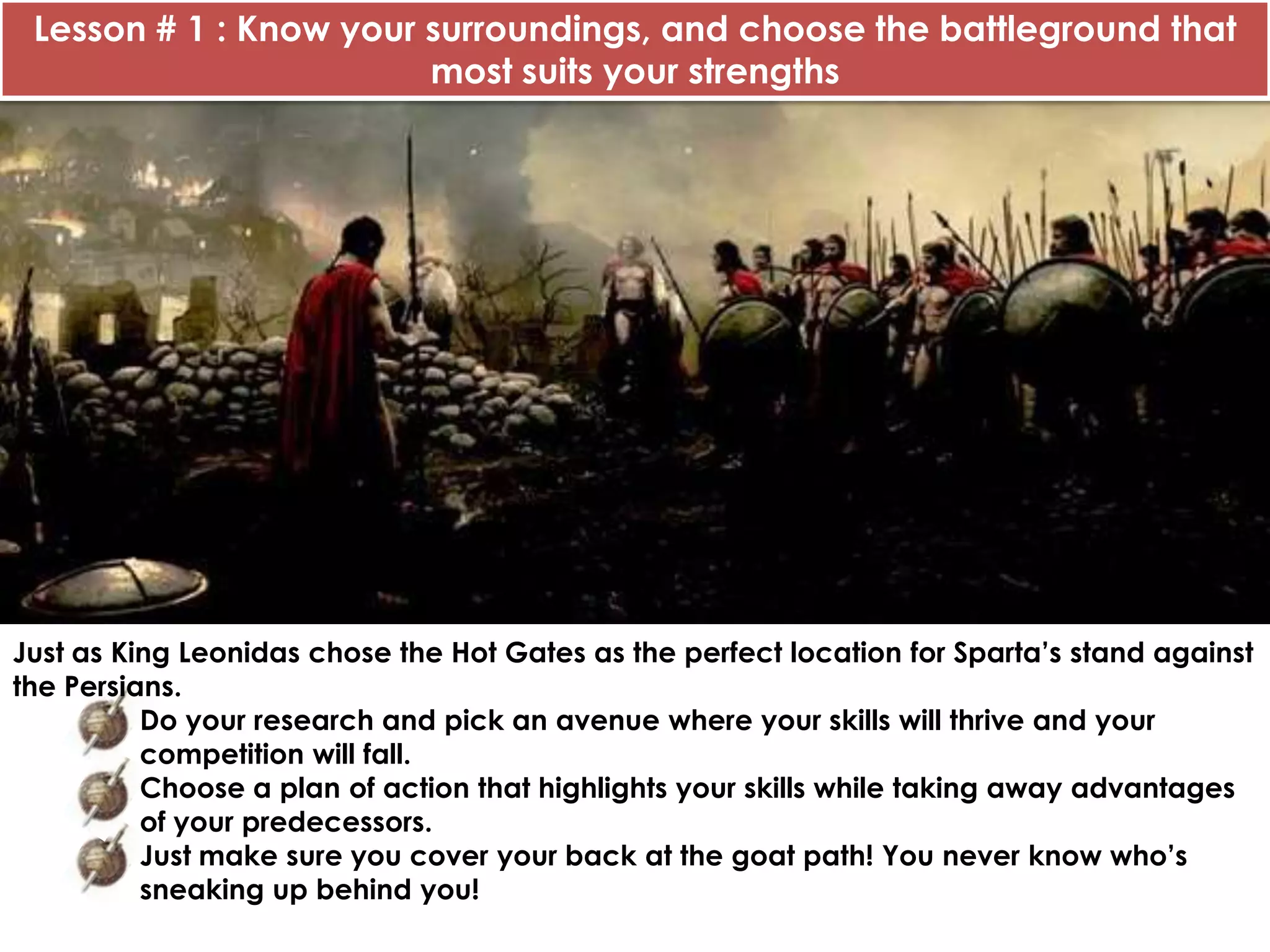 Lessons from 300 | PPSX