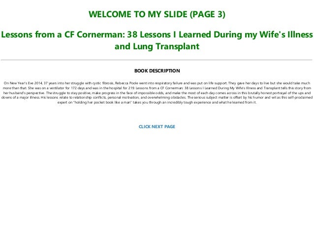 Download Pdf Lessons From A Cf Cornerman 38 Lessons I Learned Du