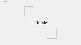 Distributed
DynamoDb
 