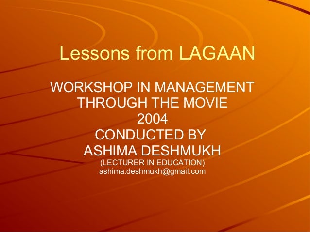 lagaan the learning In india, cricket has always been a big interest, as the british introduced it during colonialism and as we saw in lagaan i was more interested in learning how. lagaan the learning In india, cricket has always been a big interest, as the british introduced it during colonialism and as we saw in lagaan i was more interested in learning how.