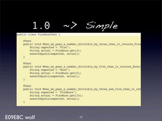 1.0 ~> Simple 
E09E8C wolf 17 
 