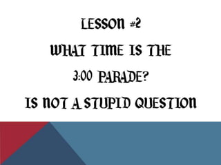 Lessons from the Mouse