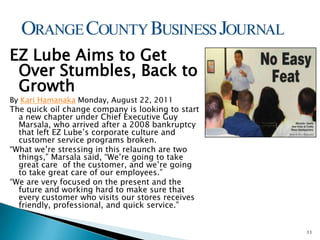 Ocsarn Lessons In Leadership By Guy Marsala 10 16 13