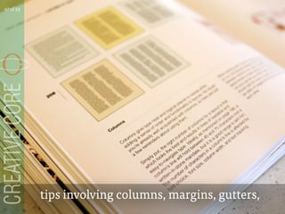 tips involving columns, margins, gutters,
47 of 53
 