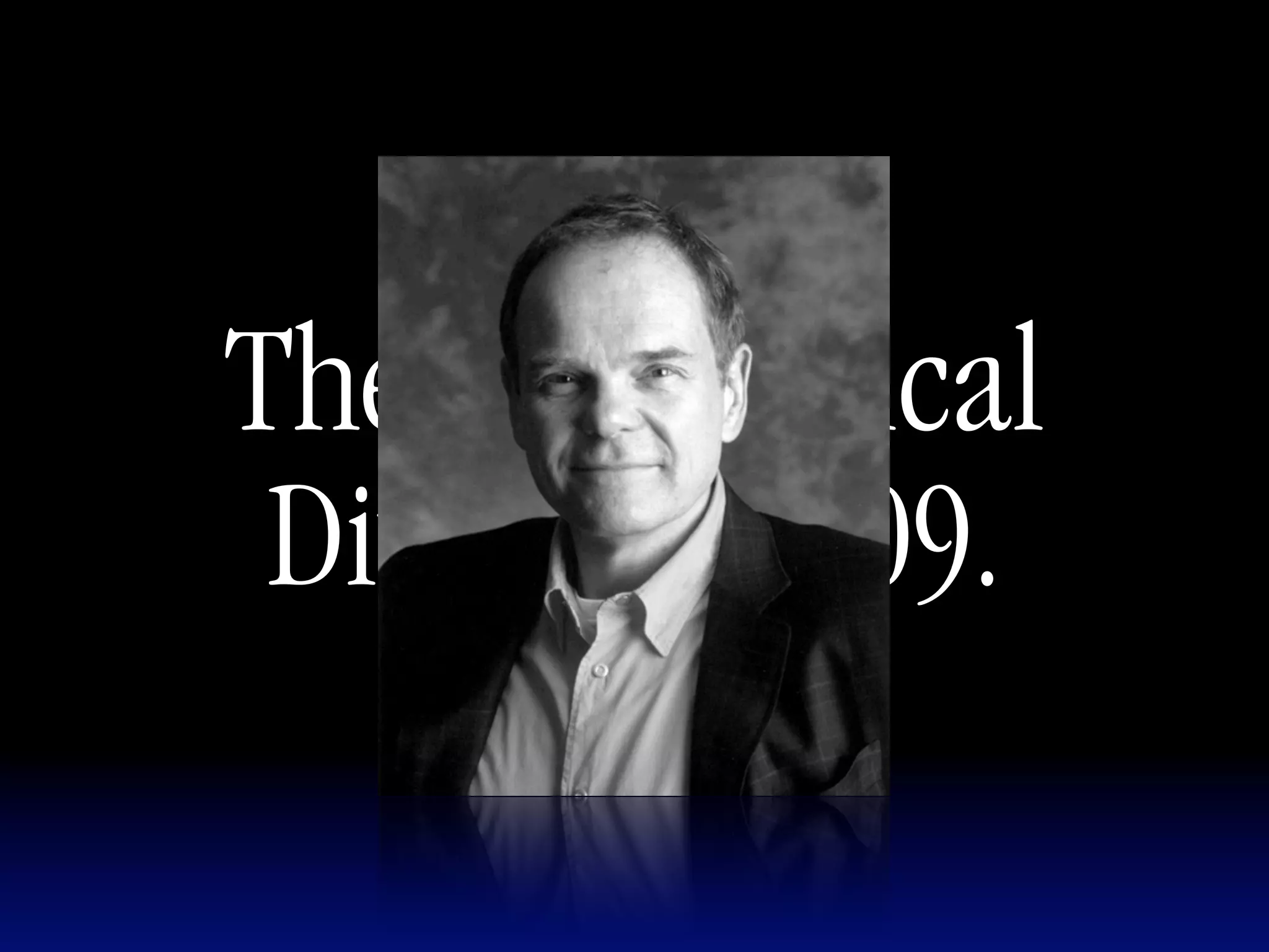 The Pedagogical
 Divide of 2009.
 