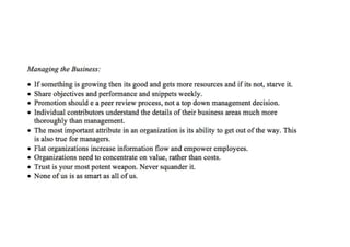 Lessons learned the hard way by Eric Schmidt - Class Notes | PDF