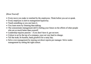 Lessons learned the hard way by Eric Schmidt - Class Notes | PDF