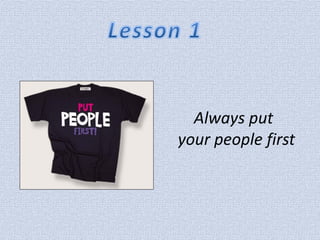 Business Lessons Learned