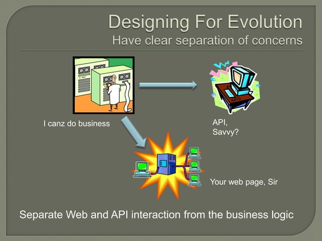 Lessons learnt developing web applications | PPT